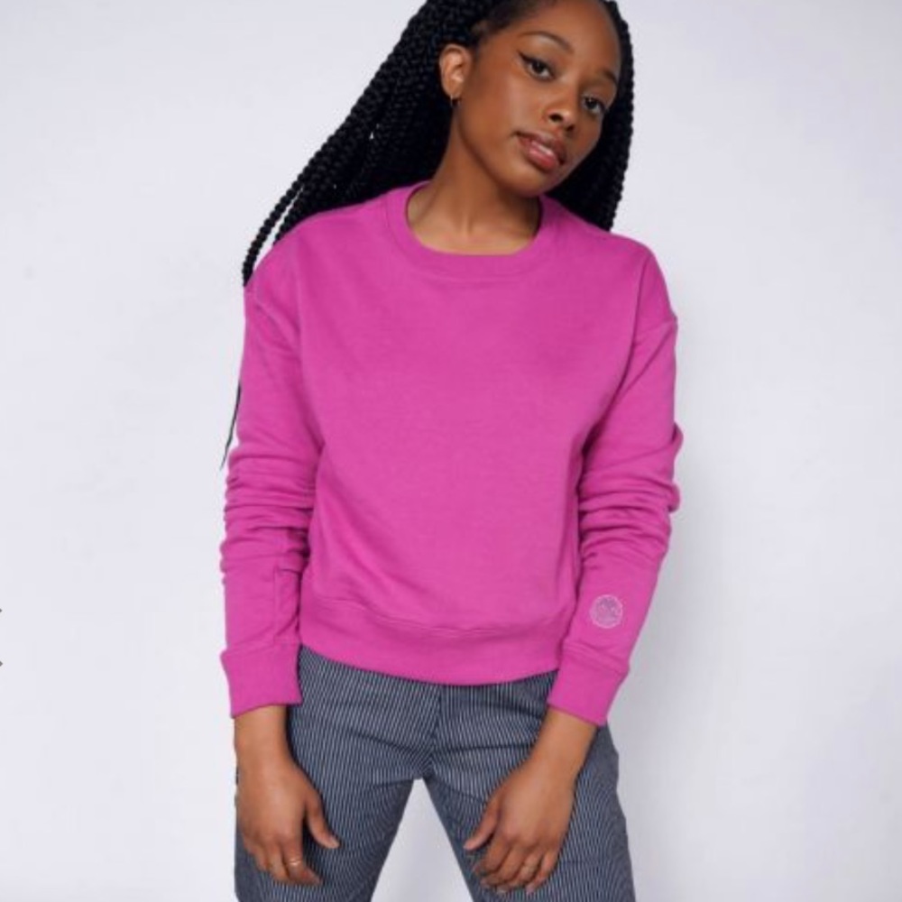 Wildfang Ultimate Fleece Boxy Crew